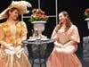 GWENDOLEN FAIRFAX and CECILY CARDEW are portrayed by Lexie Burns and Adyna Silverberg