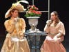 GWENDOLEN FAIRFAX and CECILY CARDEW are portrayed by Lexie Burns and Adyna Silverberg