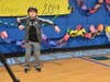 Preston Stivers, a 3rd grade student performed a high energy dance at the 15th Annual Woodmont Giving Day event.