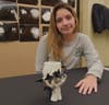Artist Abigail Iasso’s ceramic piece, “A Butterflies Touch”, has been selected for the National exhibit at the National Conference on the Education of Ceramic Arts (NCECA). Iasso is a junior at Montville Township High School.