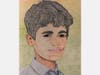 Frederick Blake, a senior at Montville Township High School painted this portrait for a child in Pakistan. The Memory Project arranges gifts of portraits to share kindness and build self-esteem for children around the world.