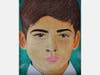 Cristin Navarrete Carpizo, a senior at Montville Township High School painted this portrait in the MTHS Visual Art IV class. The portrait was given to the child in the portrait by The Memory Project to help create a kinder world through art.