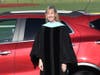 Montville Township Public Schools Superintendent Dr. Rene Rovtar helped to deliver caps and gowns to the Class of 2020.