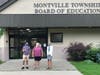 The Commonhealth Project donated 600 reusable face shields to the Special Services Department of Montville Township Public Schools. Pictured: MTHS alumus Brian Laurito, Dir. of Special Services Jennifer DeSaye, and MTPS Superintendent Dr. René Rovtar. 
