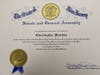 Assemblywoman Betty Lou DeCroce congratulated Montville Township High School history teacher Christopher Butchko on being named Morris County Teacher of the Year. She sent a commendation.