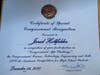 MTHS senior Jared Hollfelder received a Certificate of Special Congressional Recognition. He created an app called the "DigiPlanner." The program is a task management tool for parents and students that is especially helpful during remote learning.
