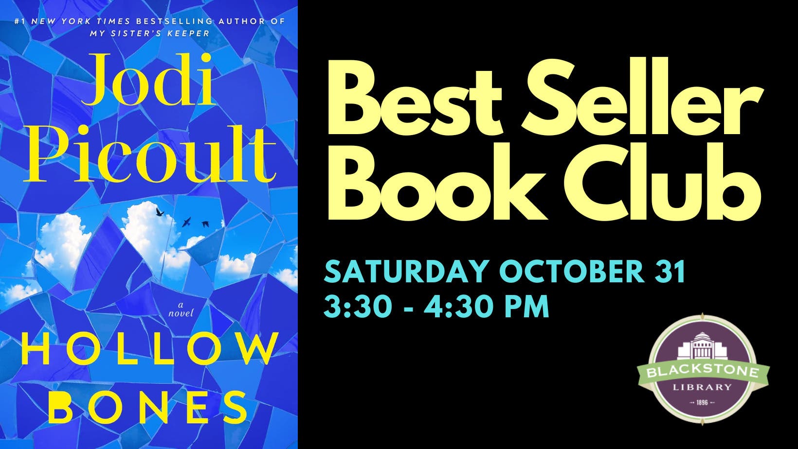 Best Seller Book Club: Hollow Bones by Jodi Picoult
