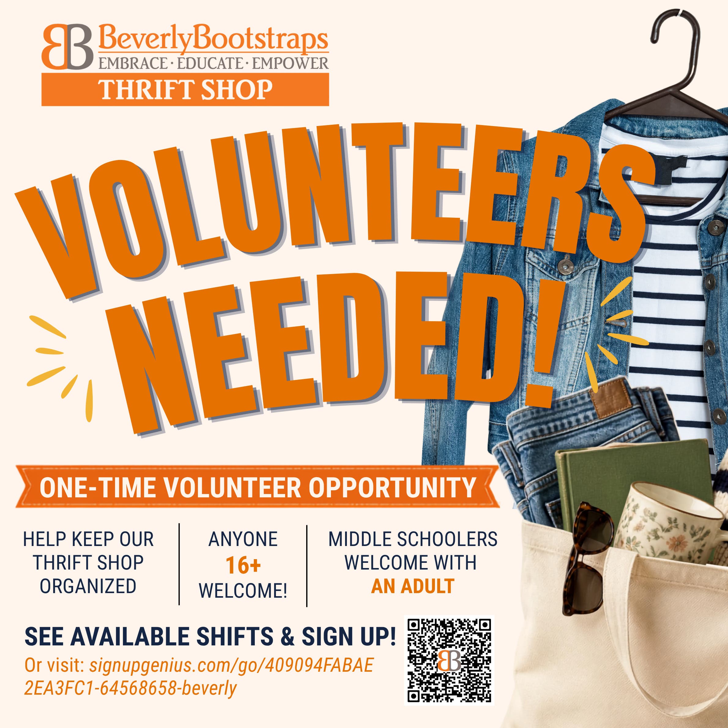 Thrift Shop Volunteers Needed!
