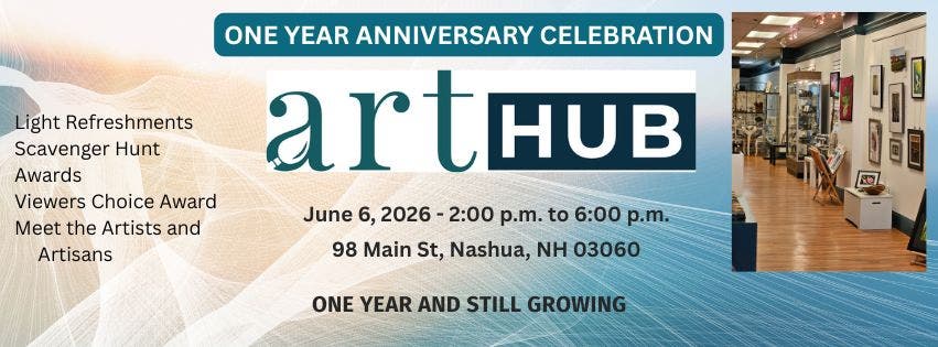 ArtHub turns ONE! Celebrate with us!