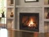 Electric fireplaces offer warmth and ambiance.