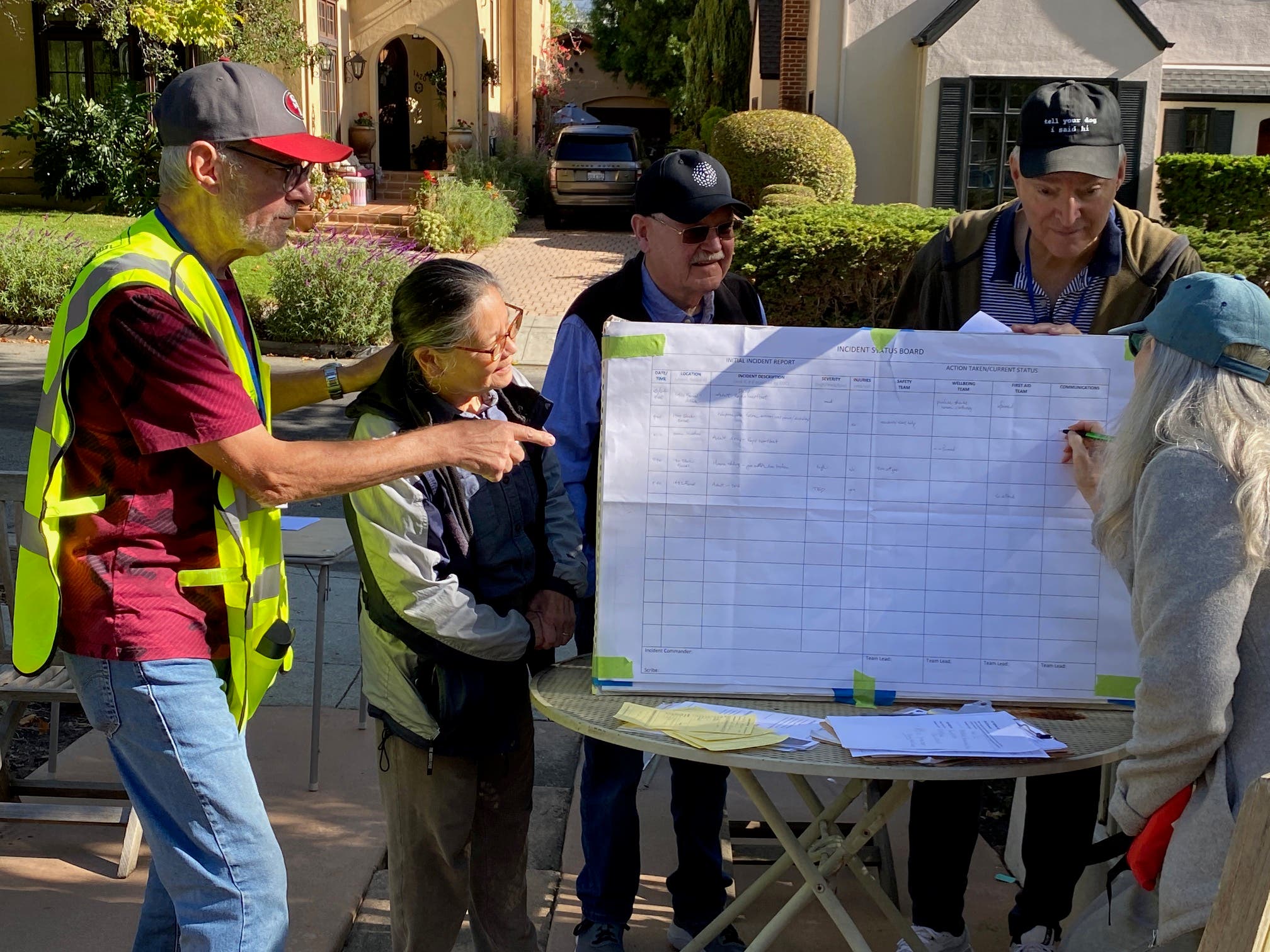 Burlingame Disaster Response Drill