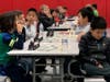 Players at the recent Grove Chess Tournament last Sat.