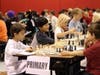 Ethan, age 6  at a chess tournament in Barrington.