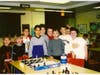 The 1st chess club students in 1999 at Grove Avenue School