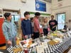 Youth Volunteers raising funds