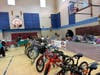 Gifts donated for children at the lunch