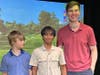 Jack , Krish, Chris at a fundraiser last year for the PWC