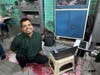 Mitto born without legs is a hardware specialist