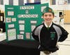 James George, Suisun Valley 4-H Club, awaits evaluators for his presentation, “Event Planning.” He won a gold award.