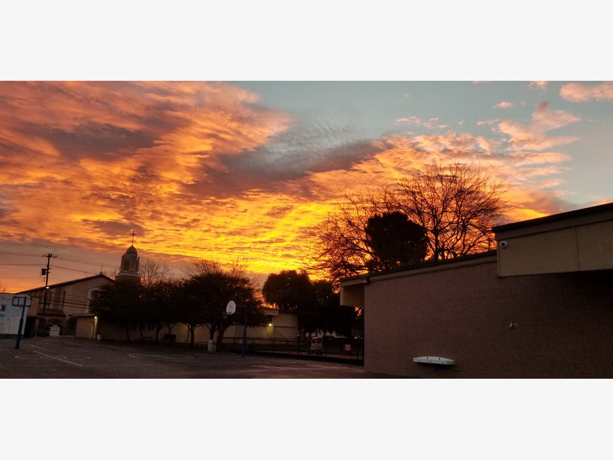 A Concord, California sunrise.