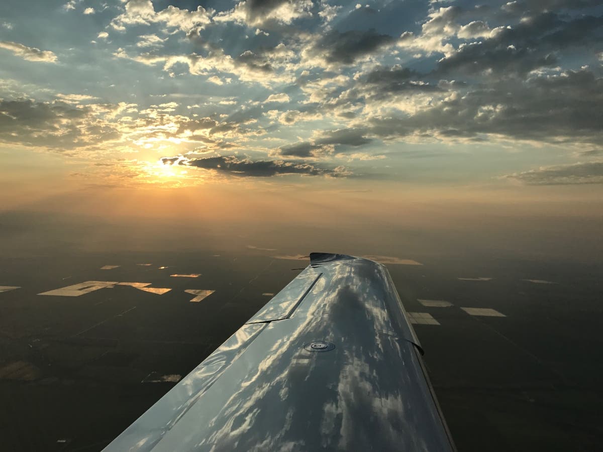 "Flying gives you the best seat in the house to many amazing sights," says Rick Cassidy.