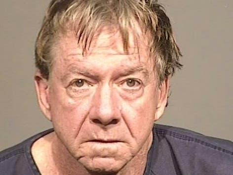 Keith Marcum is shown in a jail booking photo