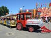 Western Express Railroad trackless train rides are included in fair admission and run daily until dusk.