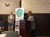 Tami Bender, HeartSafe community program manager, introduces recipients of the HeartSafe Community Golden Heart Awards