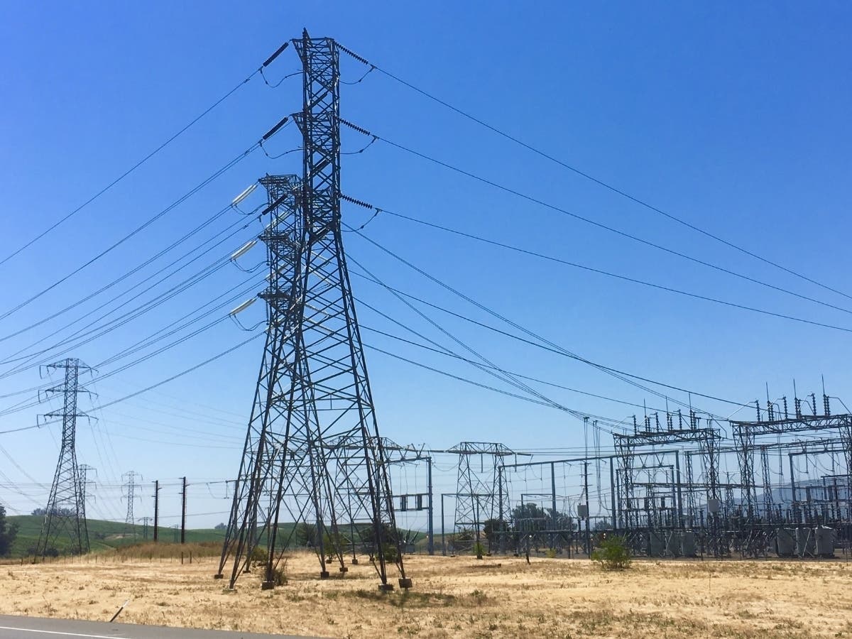 A PG&E substation in North Bay