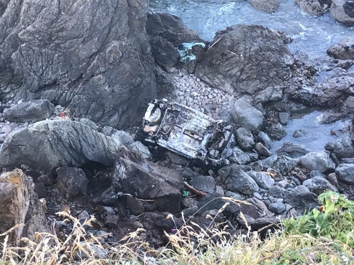 The scene of the crash, Tuesday, June 11, 2019.