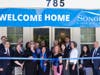 A ribbon-cutting ceremony is held June 6, 2019 at Marina Crossing, Sonoma State's employee housing in Petaluma, CA.