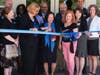 A ribbon-cutting ceremony is held June 6, 2019 at Marina Crossing, Sonoma State's employee housing in Petaluma, CA.