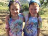Two members of Girl Scout Troop 31927 on a recent camping trip to Mt. Diablo.