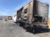 An RV caught fire on state Highway 37 in southern Sonoma County, causing traffic delays much of Tuesday, June 25, 2019.