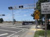 Rohnert Park's Golf Course Dr. rail crossing where 2 people were fatally struck by SMART trains 2 consecutive mornings.