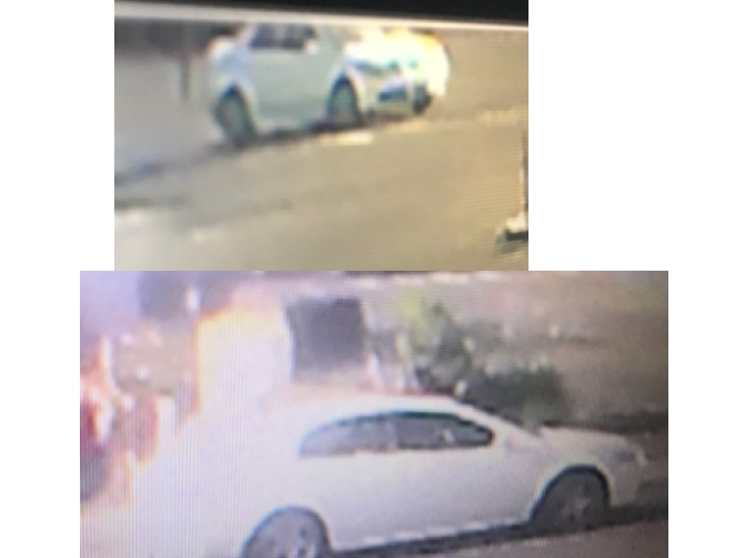 This four-door white sedan (possibly an Acura) is sought in connection with a hit-and-run Thursday, July 25, 2019 in American Canyon, police said.