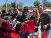 Jackson Family Wines sales staff and family members prepare emergency kits Aug. 1, 2019 at Oakville Winery.