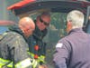 The scene of the fire, Friday, Aug. 9, 2019 in Napa, California.