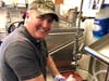 While mourning a fallen CHP brother, CHP Golden Gate officers showed up Tuesday, Aug. 13, 2019 to prepare and serve lunch to the homeless and disadvantaged of Solano County.