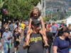 Thousands of Blues, brews and barbecue lovers packed First Street in downtown Napa, California, Saturday, Aug. 24, 2019.