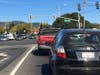 Traffic signals all over the North Bay, such as this one in Santa Rosa, were not working due to PG&E's public safety power blackout, Oct. 9, 2019.