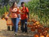 Gamaliel and Rosy Castillo bring 4-month-old Lily to enjoy the popular Stanly Lane Pumpkin Patch in south Napa over the weekend, Oct. 12-13, 2019.