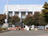 The Veterans Memorial evacuation center in Santa Rosa, California.