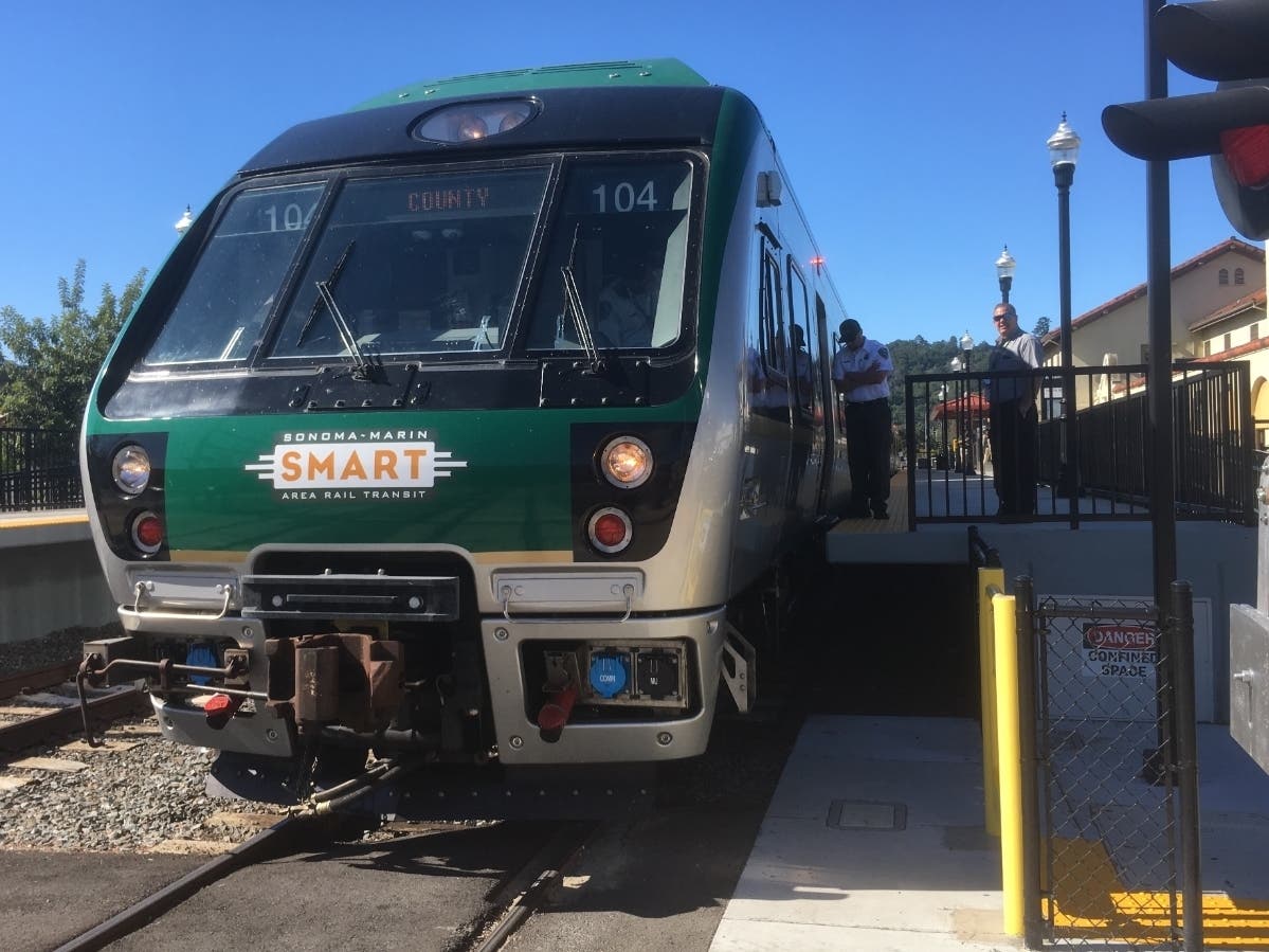 When PG&E turns the power back on, local jurisdictions have to reactivate all local traffic control systems and synchronize them with SMART railroad crossing warning devices.