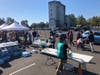 The city of Santa Rosa hosts a food donation and distribution event for Kincade Fire evacuees and residents impacted by PG&E's public safety power shutoffs,, Friday, Nov. 1, 2019 at the Santa Rosa Fire Department Training Center on West College Avenue. 