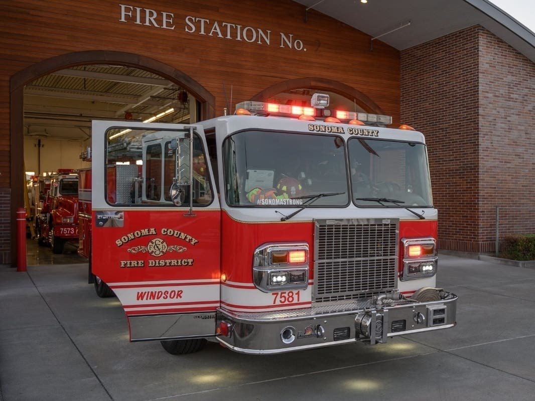 Sonoma County Fire District personnel found a body when responding to a condo fire Friday in Windsor.