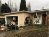 A Petaluma home was red-tagged Wednesday after a car came crashing through the garage.