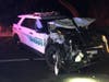 Two Sonoma Valley deputies collided in their patrol cars while responding to a domestic violence call on state Highway 12, Wednesday, Jan. 1, 2020.