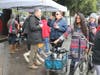 Preparations for closing down the Joe Rodota Trail homeless encampment were underway Wednesday, Jan. 22, 2020.