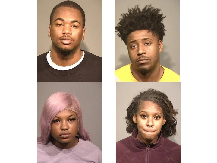 Jovon Jenkins, Doshanie Johnson, Jordan Henry, Rayshaan Johnson